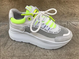 ARIZONA SHEARLING 66265CM:White-Neon Yellow