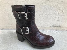 Paoyama bottines kulty serpent femme