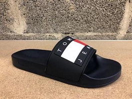  TOMMY JEANS FLAG POOL SLIDE<br>Marine