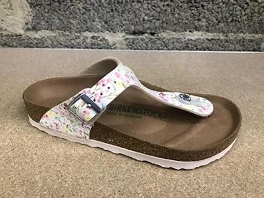 BIRKENSTOCK GIZEH WATERCOLOR FLOWER<br>