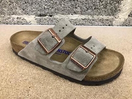 BIRKENSTOCK ARIZONA SFB CUIR SUEDE<br>