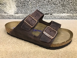 BIRKENSTOCK ARIZONA SFB CUIR GRAS<br>