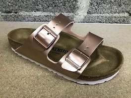 BIRKENSTOCK ARIZONA KIDS ELECTRIC METALLIC<br>