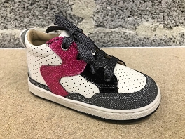  FIFOU IN JOG KIRI GLITTER<br>Craie-Black-Pink