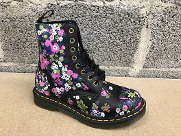 DR MARTENS 1460 PASCAL VINTAGE FLORAL BACKHAND<br>