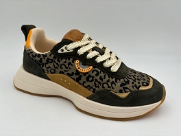  MOON JOGGER W SUEDE CANVAS LEO<br>Olive