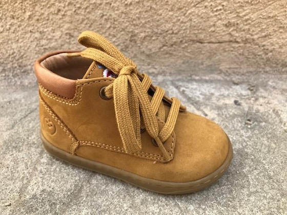 Shoopom lacet bouba zip desert nubuck 