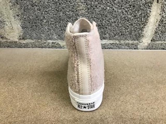 Converse haut lacet cozy club platform 1949301_3