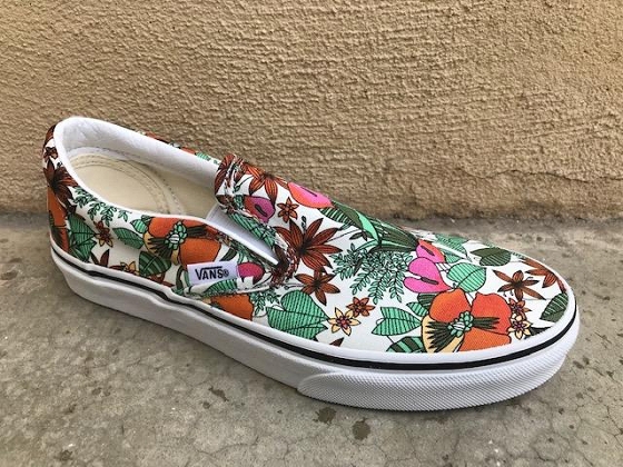 Vans slip on classic slip on multi tropic 