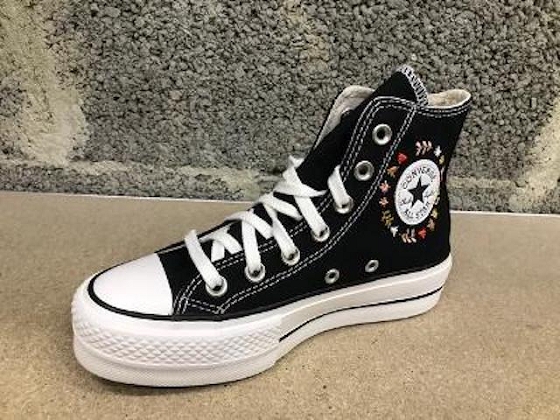 Converse basket montante ctas platform hi it s ok to wander 5232002_2