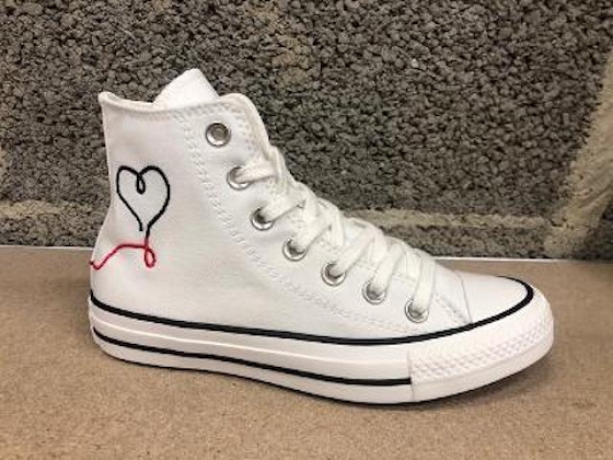 Converse basket montante ctas hi valentine s day 