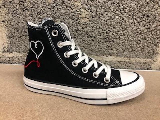 Converse basket montante ctas hi valentine s day 