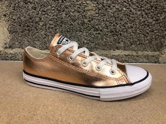 Converse basket basse ctas ox metallic canvas 