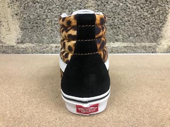 Vans shop leopard montante