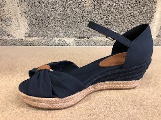 Tommy hilfiger sandale compensee basic open toe mid wedge 5268501_2