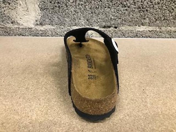 Birkenstock entre-doigts gizeh microfibre shiny python 5291501_3