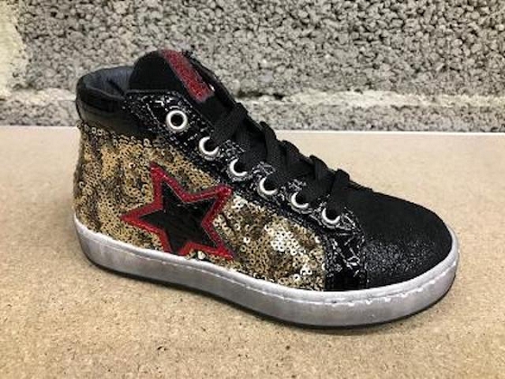 Reqins basket montante rosane mix sequins 