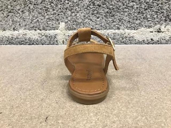 Reqins sandale toupie peau metal 5357801_3
