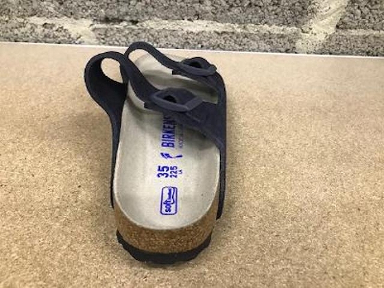 Birkenstock mule arizona sfb cuir nub. 5374101_3