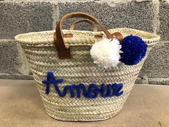 Anyssa sac panier amour 