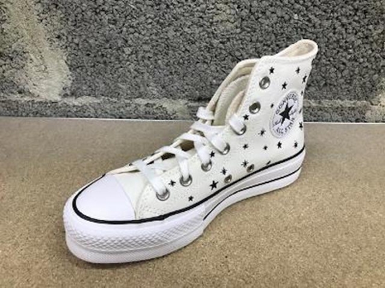 Converse basket montante ctas lift platform embroidered stars 5402201_2