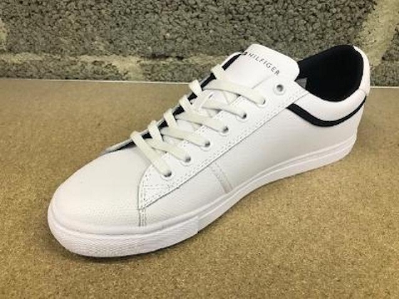 Tommy hilfiger basket basse iconic leather vulc punched 5403002_2