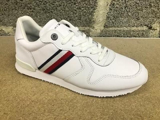 Tommy hilfiger basket iconic runner leather 