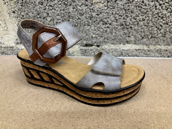 Rieker sandale compensee 68176 
