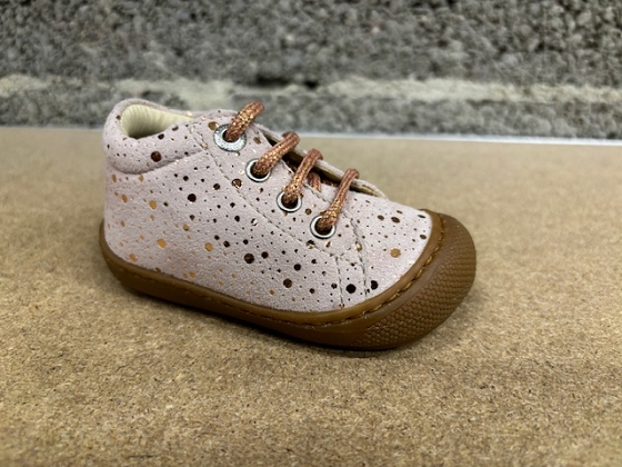 Naturino lacet cocoon suede dotted 