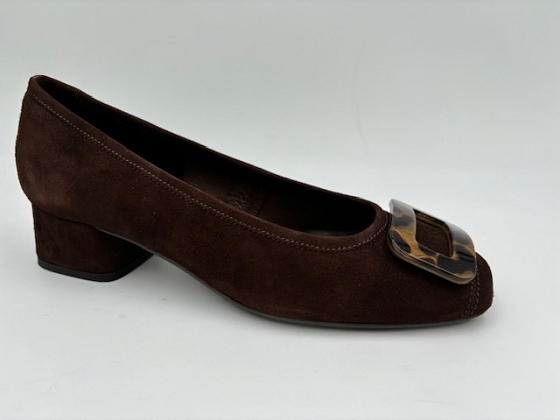 Reqins ballerine kornelia cuir velours 