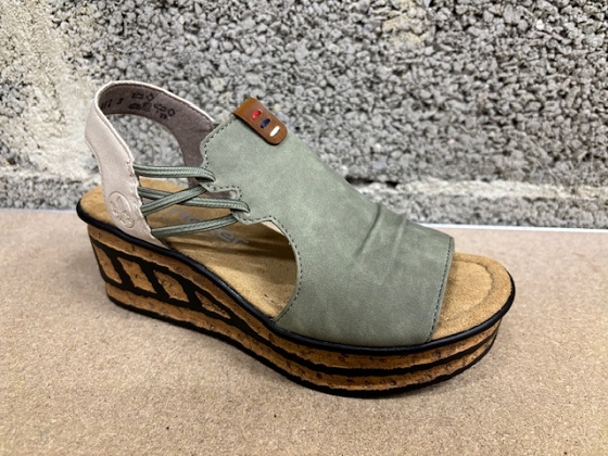 Rieker sandale compensee 68175 