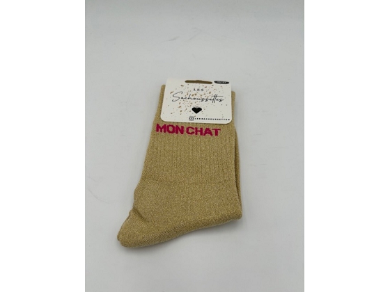 Les sachoussettes chaussettes mon chat 