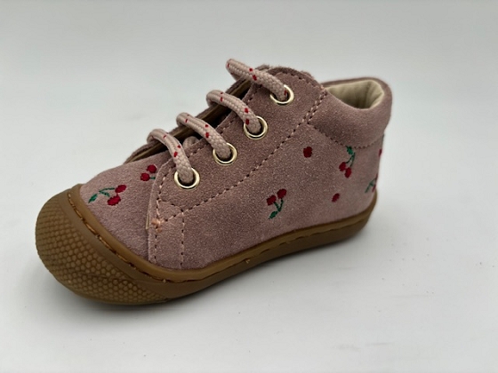 Naturino lacet cocoon embr suede cherry 5720401_3