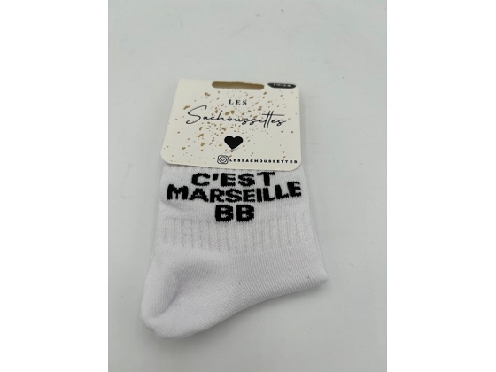 Les sachoussettes chaussettes c est marseille bb 