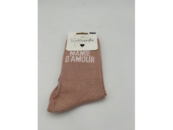 Les sachoussettes chaussettes mamie d amour 