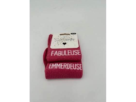 Les sachoussettes chaussettes fabuleuse emmerdeuse 