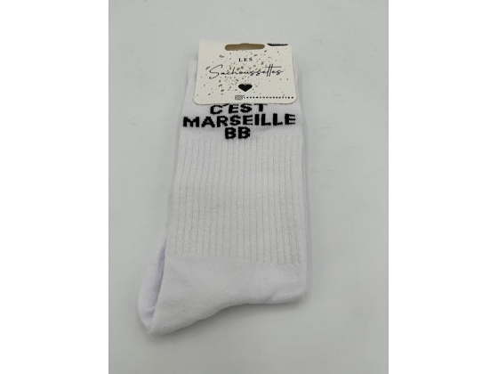 Les sachoussettes chaussettes c est marseille bb h 