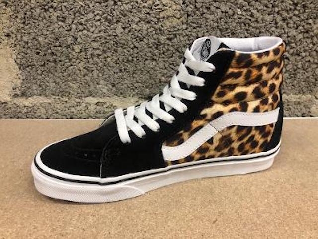 Vans clearance leopard montante