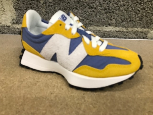 New balance femme bleu jaune deals